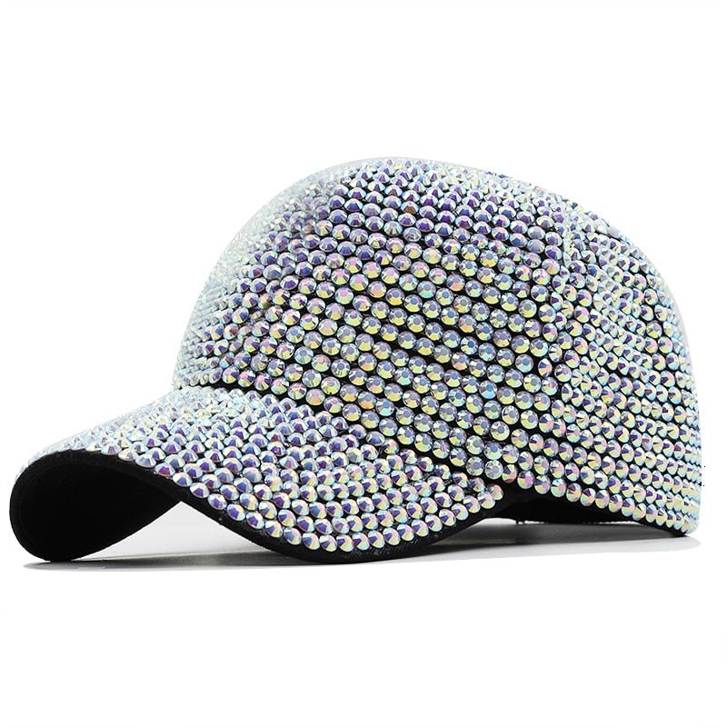 Rhinestone Embellished Streetwear Baseball Cap - XGEM® - Not Made for Everyone